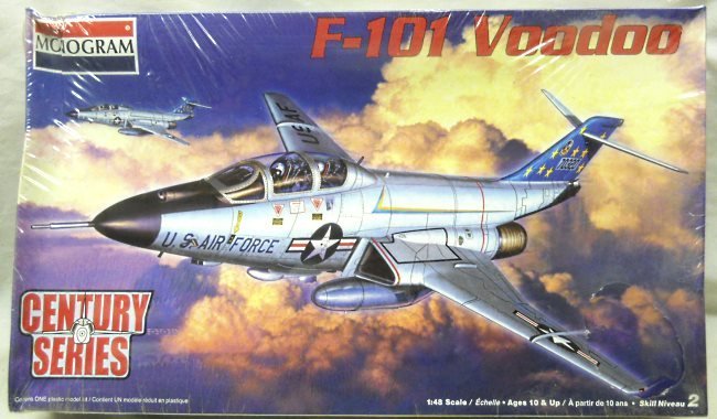 Monogram 1/48 F-101B Voodoo - Century Series Issue, 85-5843 plastic model kit